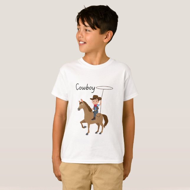 Cowboy T-Shirt (Vorne ganz)