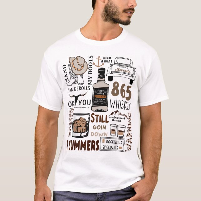 Cowboy-T-Shirt, Western-Geschenk, Cowboy-Mädchen T-Shirt (Vorderseite)
