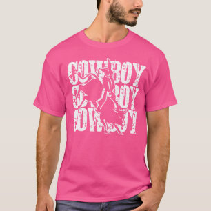 Cowboy Thema I Liebe Country Western Leben Rodeo L T-Shirt