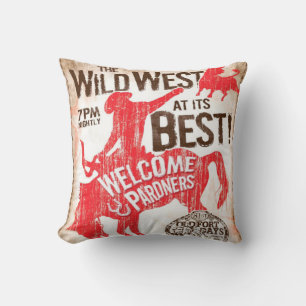 Cowboy Throw Kissen