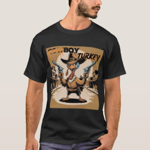 Cowboy-Truthahn T-Shirt