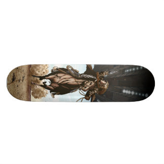 Cowboy-u. Außerirdische-Skate-Plattform Skateboard