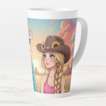 Cowboy und Cowgirl im Anime-Stil