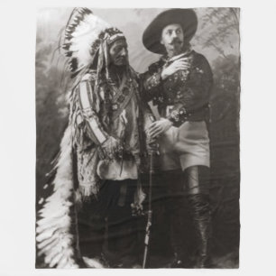 COWBOY und INDIAN Fleecedecke