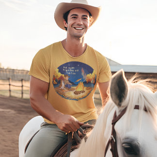 Cowboy und Kuhhhund kochen Herbstfisch T-Shirt