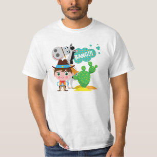 Cowboy und Pferd T-Shirt