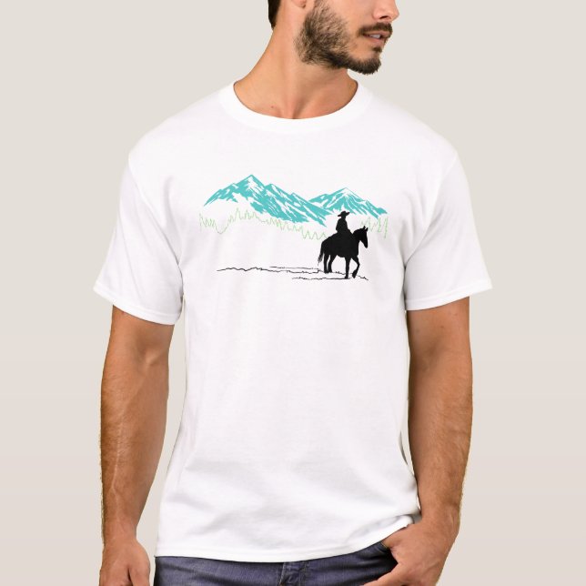 Cowboy-Vater T-Shirt (Vorderseite)