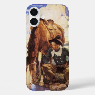 Cowboy Watering Seines Pferdes durch NC Wyeth, Vin title_seo2