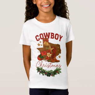 Cowboy-Weihnachten T-Shirt