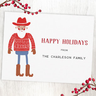 Cowboy-Weihnachtsmann Weihnachten