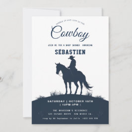 Cowboy Western Geburtstag Einladung