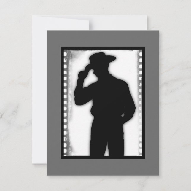Cowboy Western Party Invitation (Devant)