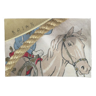 COWBOY Western Pferd personalisierte Seilzange Kissenbezug