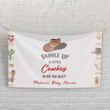 Cowboy Western Rodeo Wild West Baby Dusche