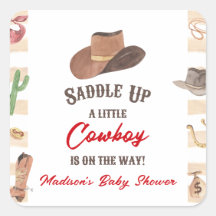 Cowboy Western Rodeo Wild West Baby Dusche
