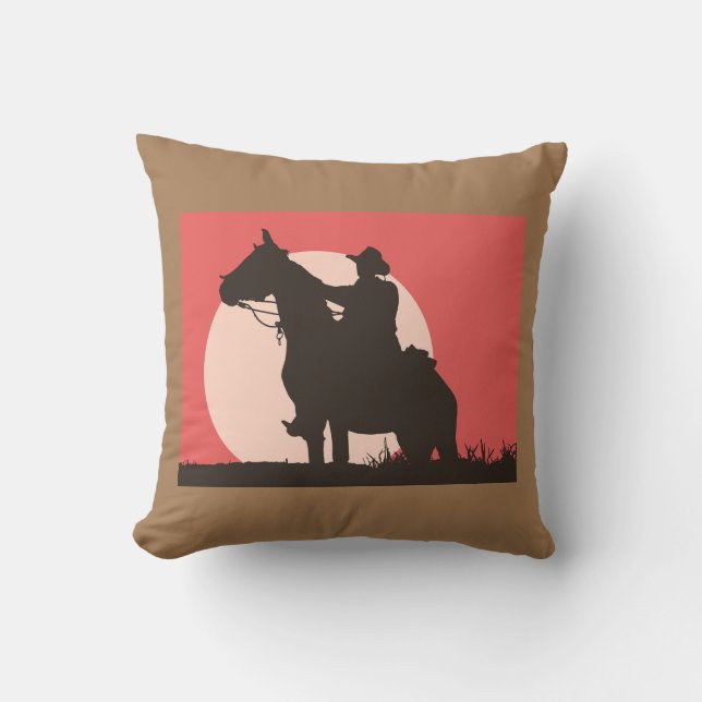 COWBOY WESTERN THEME PILLOWS KISSEN (Vorderseite)