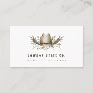Cowboy-Western-Visitenkarte Visitenkarte