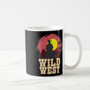 Cowboy Wild West Western Country Saddle Geschenk Kaffeetasse