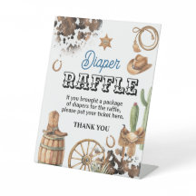 Cowboy-Windel-Raffel-Baby-Party