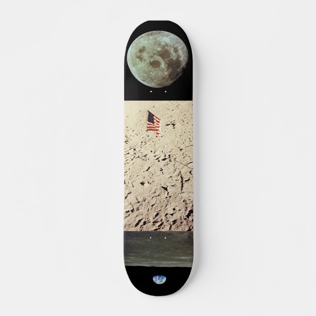 Cowboyanapolis 500 Raum-Rennen-hölzerne Karte Skateboard (Vorne)