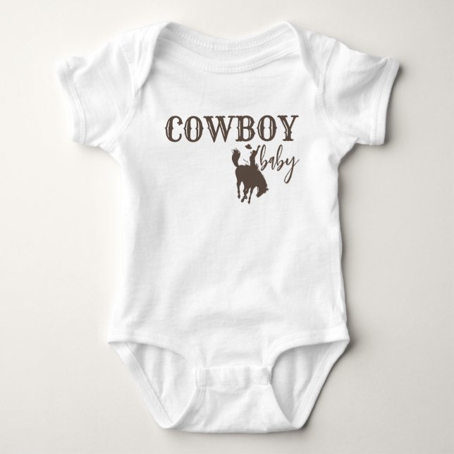 Cowboybaby Baby Strampler (Vorderseite)