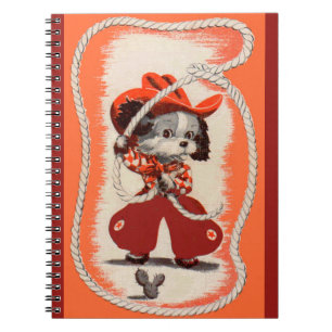 Cowboyhund Notizblock