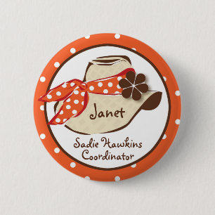 Cowboyhut Button
