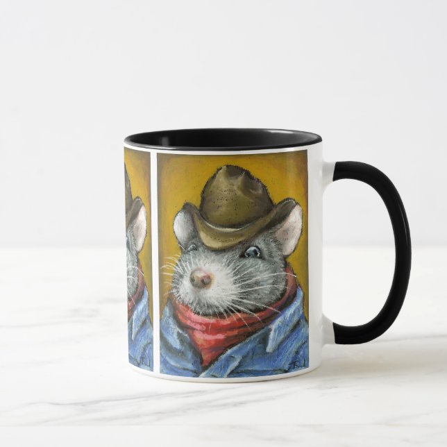 Cowboyratte Tasse (Rechts)