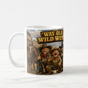 Cowboys aus dem alten Wilden Westen Kaffeetasse