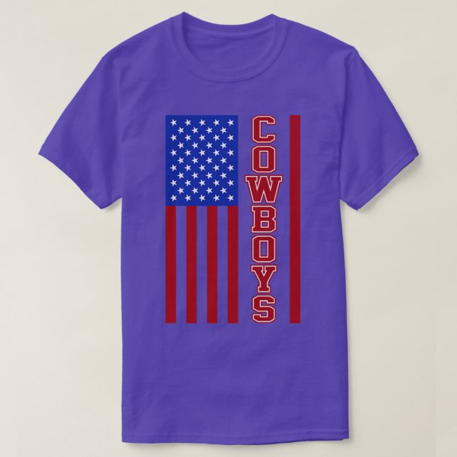 Cowboys Football T-Shirt (Design vorne)