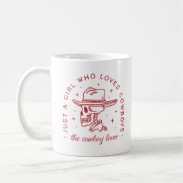 Cowboys lieben Cowgirl-Romantik Kaffeetasse