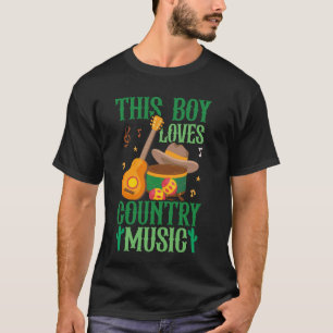 Cowboys Musikliebhaber Country Music Boys T-Shirt
