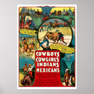 Cowboys - Print Poster