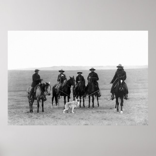 Cowboys rächen einen grauen Wolf: 1887 Poster (Vorne)