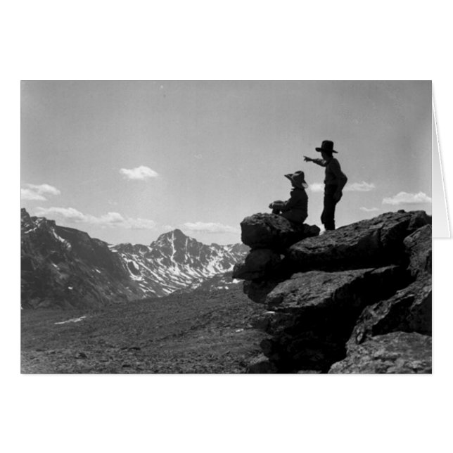 Cowboys sur la falaise (Devant horizontal)