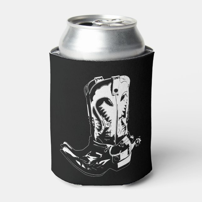 Cowboystiefel Dosenkühler (Kanne Vorderseite)