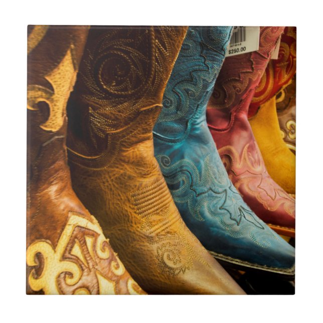 Cowboystiefel für Verkauf, Arizona Fliese (Vorderseite)