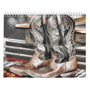 Cowboystiefel Kalender