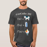 Cowculus 2 T-Shirt<br><div class="desc">Cowculus 2 .Check out our Math t shirts selection for the very best in unique or custom,  handmade piom from our clothing shops.</div>