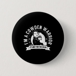 Cowden Warrior Nftw - Cowden-Syndrom-Bewusstsein Button