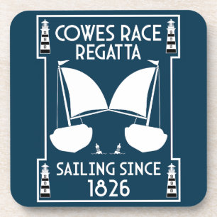 Cowes Isle of Wight Yacht Regatta Getränkeuntersetzer