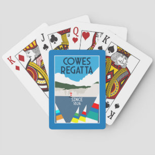 Cowes Isle of Wight Yacht Regatta Spielkarten