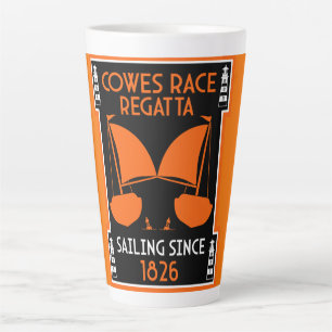 Cowes Isle of Wight Yachtregatta Milchtasse