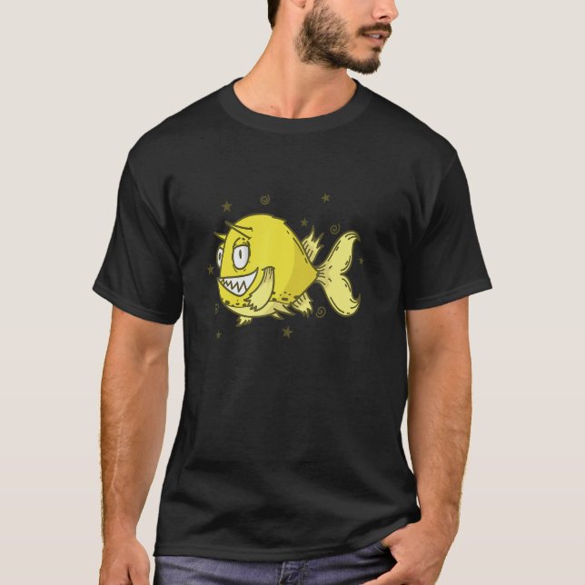 Cowfish Longhorn case Fish Aquarium T-Shirt (Vorderseite)