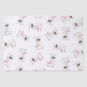 Cowgirl Abschluss Country Western Party Seidenpapier
