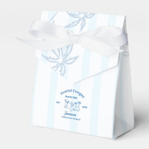 Cowgirl am Blue Ocean Bachelorette Geschenkschachtel