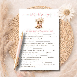 Cowgirl-Baby-Shower-Quiz-Reimspiel