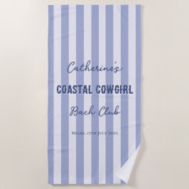 Cowgirl Bach Bach Club Strandtuch