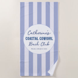 Cowgirl Bach Bach Club Strandtuch