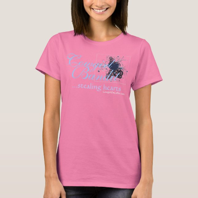 Cowgirl Bandit Camouflage T - Shirt (Vorderseite)